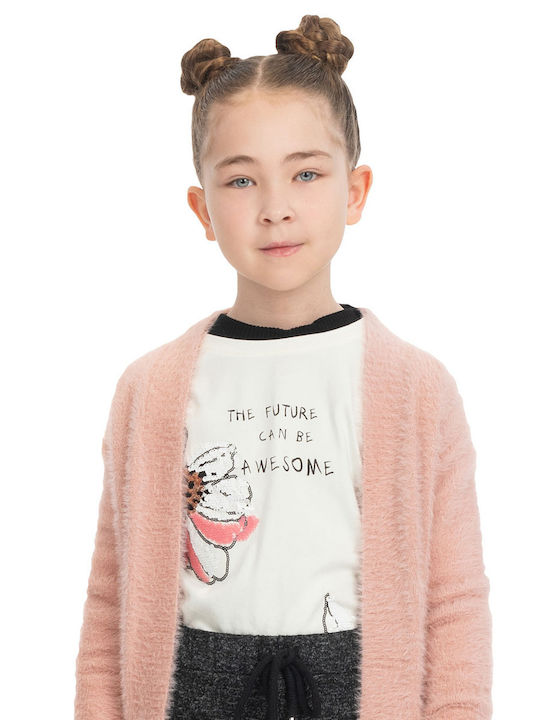 Energiers Kids Blouse Long Sleeve Ecru