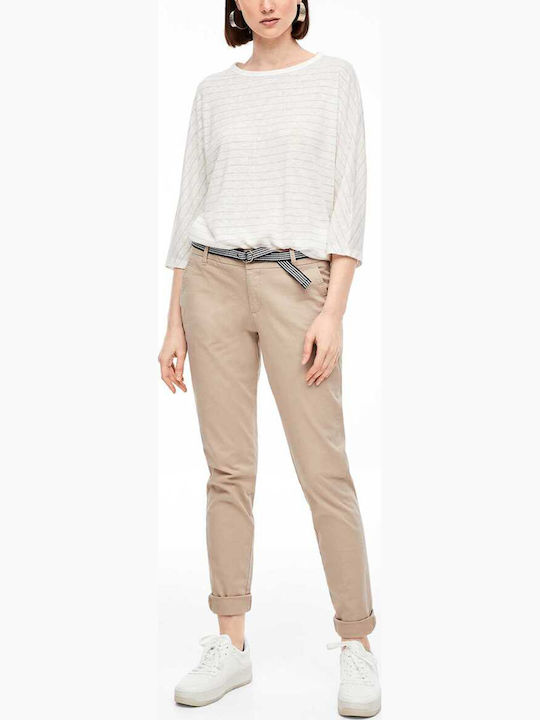 Red Label Damen Chino Hose Beige
