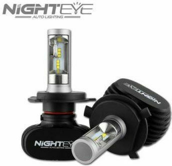 Nighteye Lamps Car A315 Nighteye H4 LED 6500K Cold White 9-32V 50W 2pcs