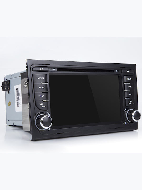 Car Audio System for Audi A4 / RS4 2002-2008 (Bluetooth/USB/WiFi/GPS/Apple-Carplay/Android-Auto/CD) with Touch Screen 7"