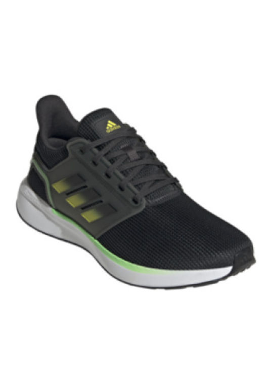 Adidas EQ19 Run Herren Sportschuhe Laufen Carbon / Beam Yellow / Beam Green