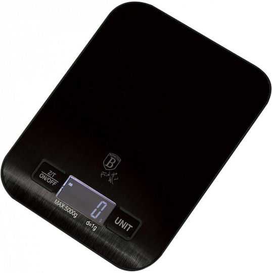 Berlinger Haus Digital Kitchen Scale Up To 5kg Black