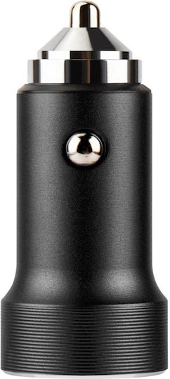 Forever CC-06 Încărcător Auto 20W 3A cu un Port: 1xType-C Negru Culoare
