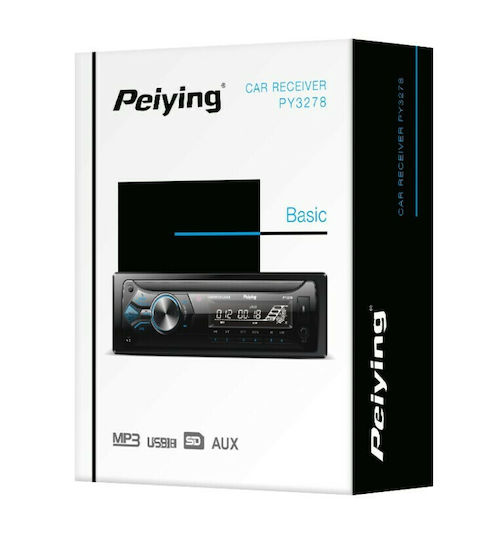 Peiying PY3278 Автомобилно Радио 1 DIN Bluetooth USB