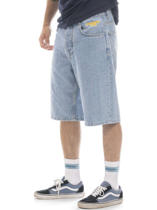 Xtra Baggy 01SH0379 Ανδρική Βερμούδα Τζιν Light Denim
