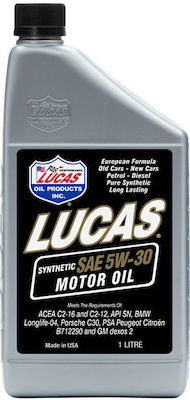 Lucas Oil Συνθετικό Λάδι Αυτοκινήτου Synthetic 10W-60 1lt