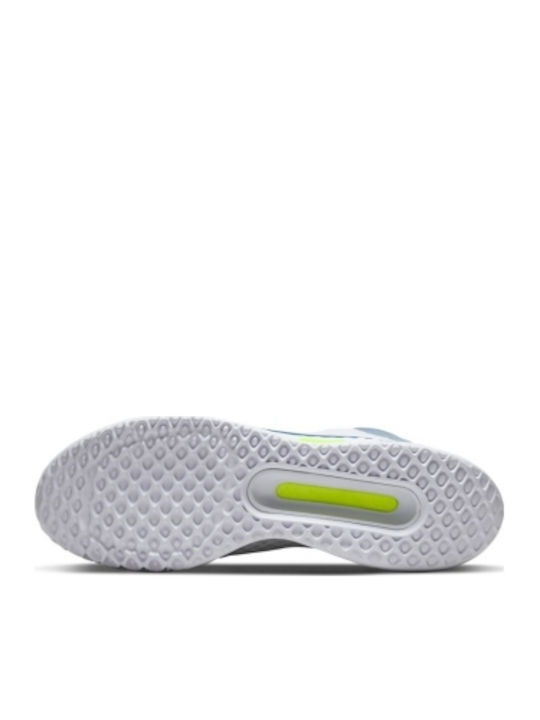 Nike Zoom Pro Ανδρικά Παπούτσια Τένις για Σκληρά Γήπεδα White / Mystic Navy / Ashen Slate / Grey Fog