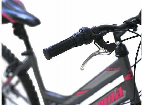 Alpina Alpha 26" 2022 Gri Mountain Bike cu 21 Viteze