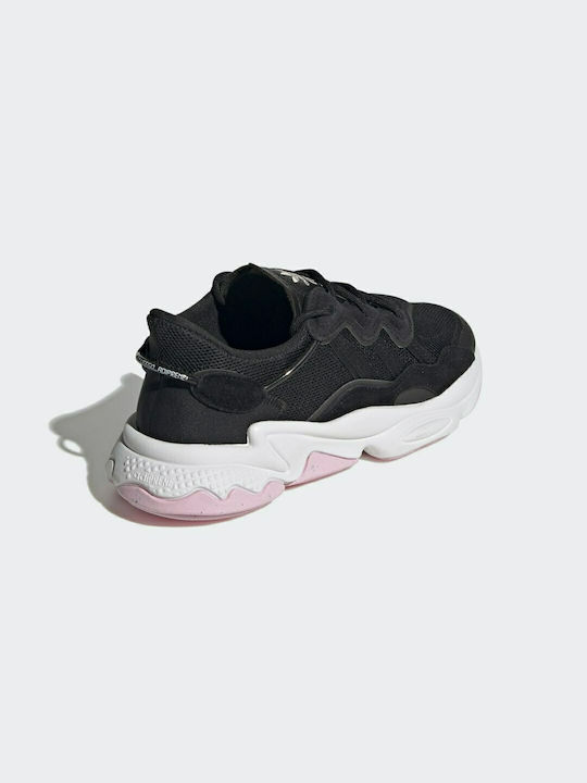 Ozweego Pentru Femei Adidași Chunky Core Negru / Roz Deschis