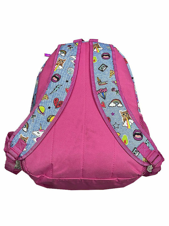 Justnote School Bag Backpack Kindergarten Multicolored