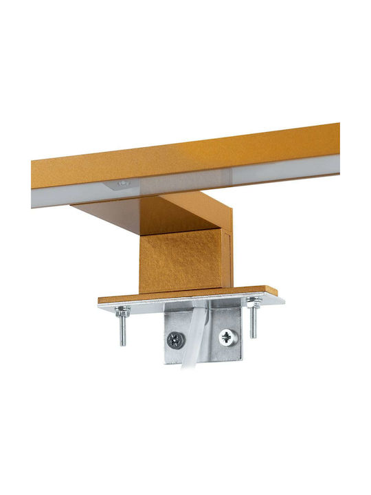 GloboStar Nina Modern Lamp Bathroom with Integrated LED and Natural White Light Copper 60x4cm