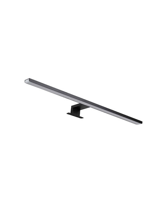 GloboStar Nina Modern Lamp Bathroom with Integrated LED and Natural White Light Black 60x4cm