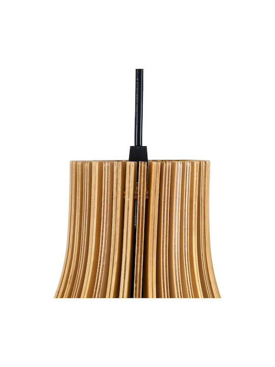 GloboStar Scandinavia Pendant Light Beige Grid 45x45x45cm