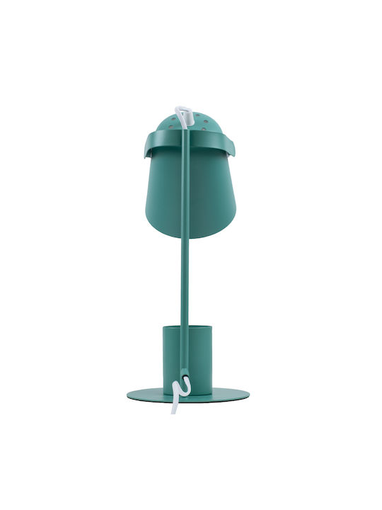 GloboStar Pencase Office Lamp for Socket E27 in Green Color