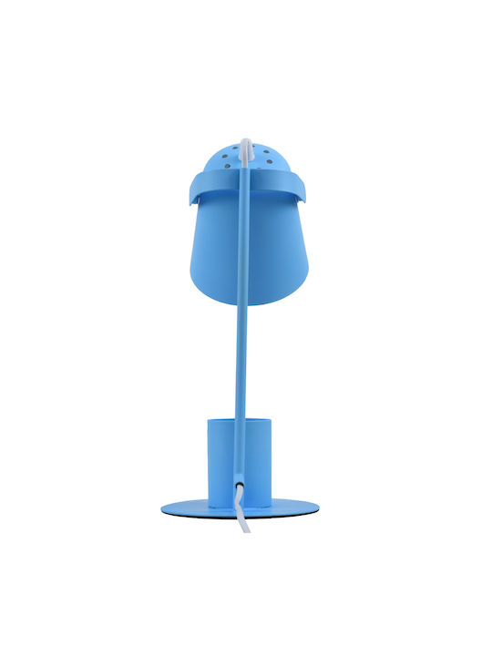 GloboStar Pencase LED Office Lamp with Flexible Arm in Blue Color