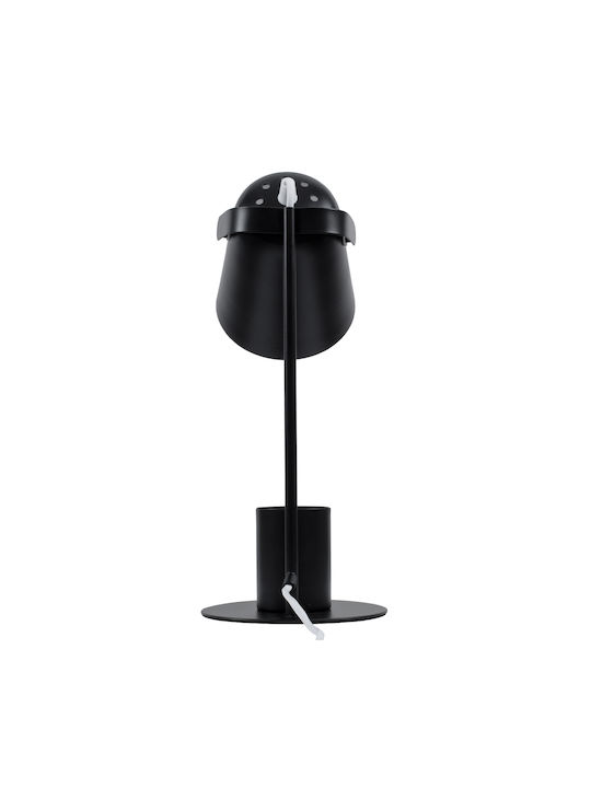 GloboStar Pencase Office Lamp with Flexible Arm for Socket E27 in Black Color