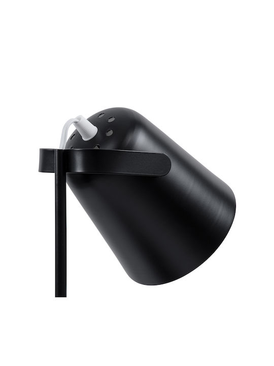 GloboStar Pencase Office Lamp with Flexible Arm for Socket E27 in Black Color