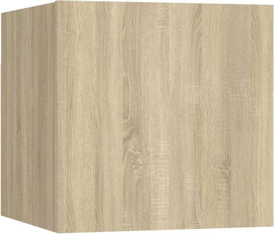 Unitate TV pentru sufragerie Bej L80xA30xÎ30cm