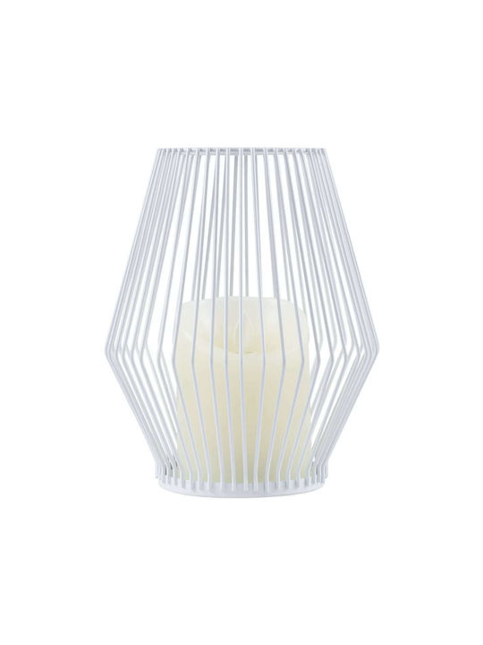 GloboStar Cadle Decorative Lamp Wax Polish White