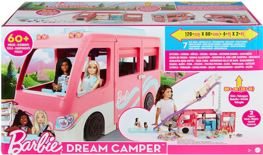 Barbie Dream Camper Όχημα για Κούκλες για 3+ Ετών