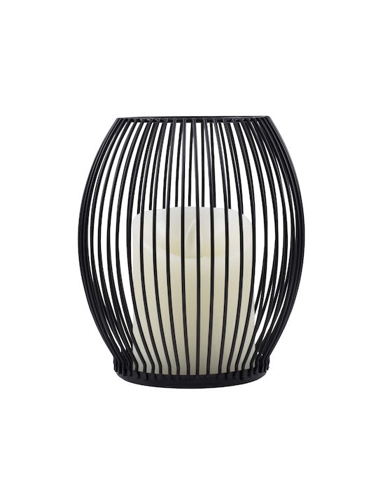GloboStar Candle Dekorative Lampe Wachs-Politur Weiß