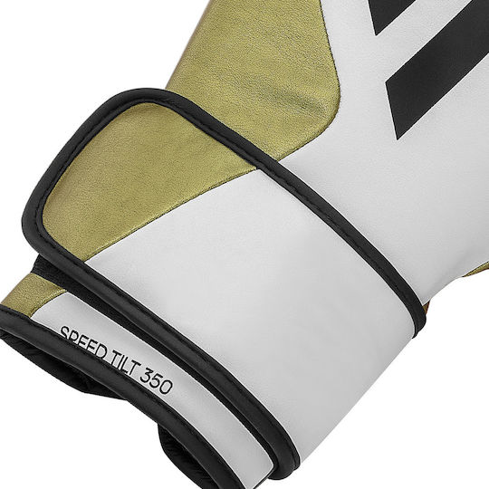 adidas Speed Tilt 350v SPD350VTG Boxhandschuhe für Kampf Weiß