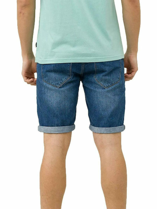 Herrenshorts Jeans Blau