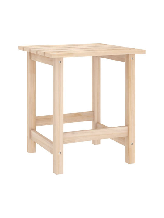Градински И Басейнови Шезлонги Дървена Adirondack Бежов 69.5x147.5x89.5см