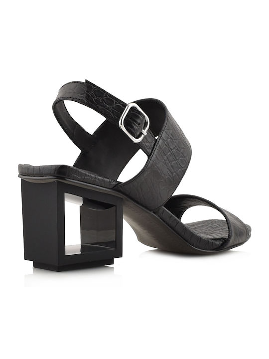 What For Leather Women's Sandals Black