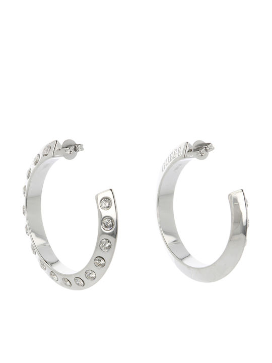 Guess Σκουλαρίκια Κρίκοι από Ασήμι Guess Σκουλαρίκια Κρίκοι από Ασήμι