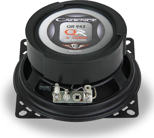 Cadence QR942 Σετ Ηχεία Αυτοκινήτου 4" με 80W RMS (2 Δρόμων)