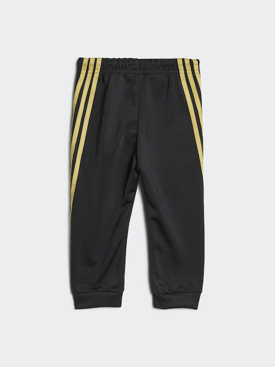 Adidas Kinder Sweatpants Set - Jogginganzug Schwarz 2Stück Future Icons