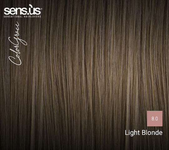 Sensus ColorGrace Vopsea De Păr 8.0 Blond Deschis 100ml