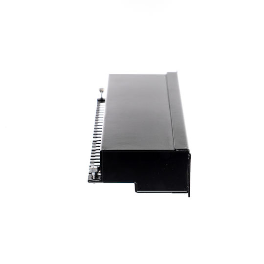 Netrack Patch Panel για Rack 1U 19" 24 Θυρών cat5e Μαύρο