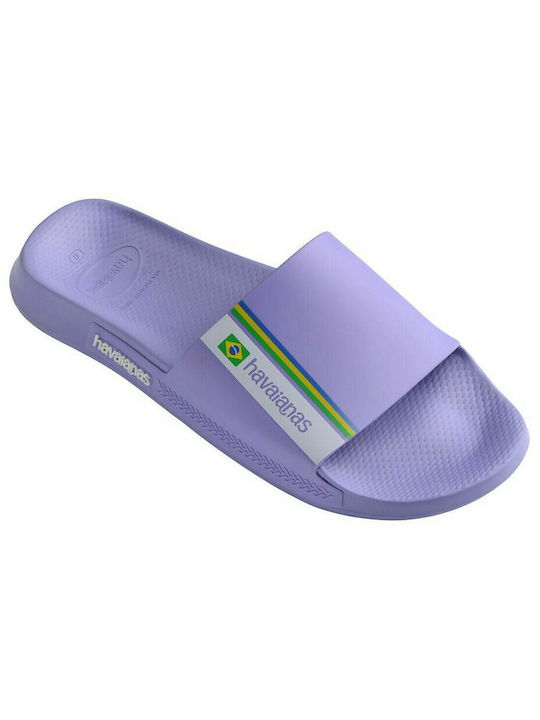 Havaianas Women's Slides Purple 4147319-9053