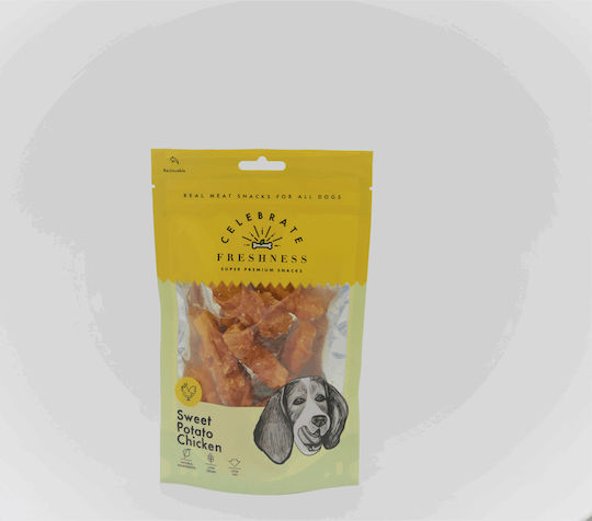 Celebrate Freshness Sweet Patatoes Deliciu pentru câini cu puține cereale cu Pui 100gr