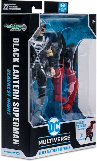 Mcfarlane Toys DC Comics: Superman Black Lantern Multiverse Blackest Night Φιγούρα Δράσης ύψους 18εκ. σε Κλίμακα 1:10