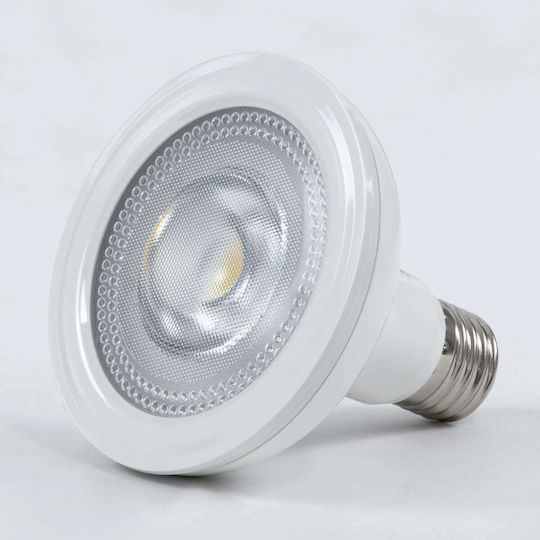 GloboStar LED крушка 15W 95mm за фасунга E27 и форма PAR30 Неутрално бяло 1455лм Димируем