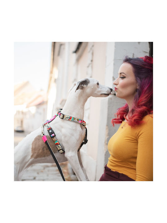 Max & Molly Ham pentru câini Missy Pop Alb Mici 15mm x 41-52cm MM0299