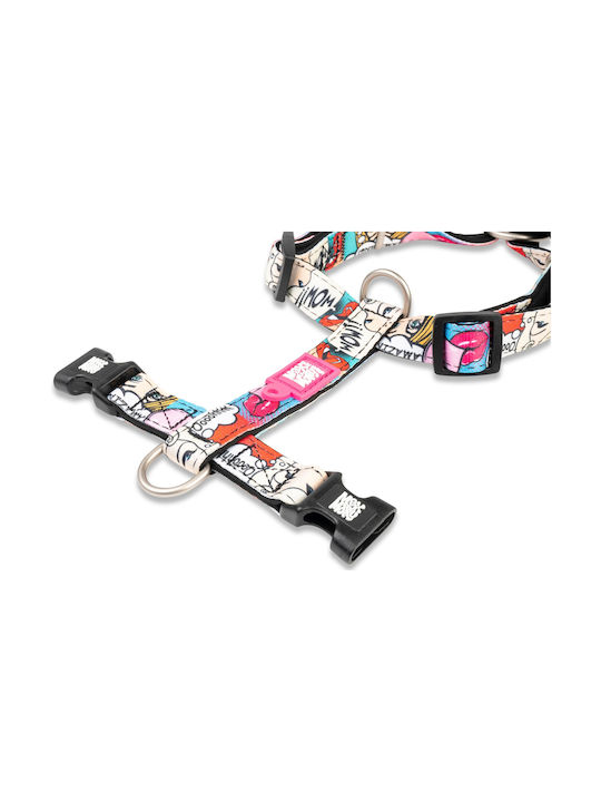 Max & Molly Ham pentru câini Missy Pop Alb Mici 15mm x 41-52cm MM0299
