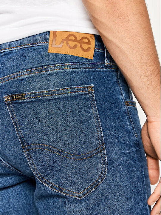 Luke Ανδρικό Παντελόνι Τζιν με Slim Tapered Εφαρμογή Μπλε