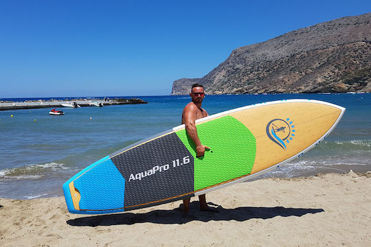 Aquacenter Aqua Pro Sup 11.6 Bamboo Σανίδα SUP με Μήκος 3.5m Πολύχρωμη