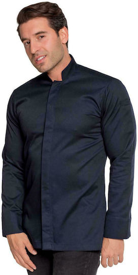 Galianni Coat Chef Blue with Long Sleeve ZEUS