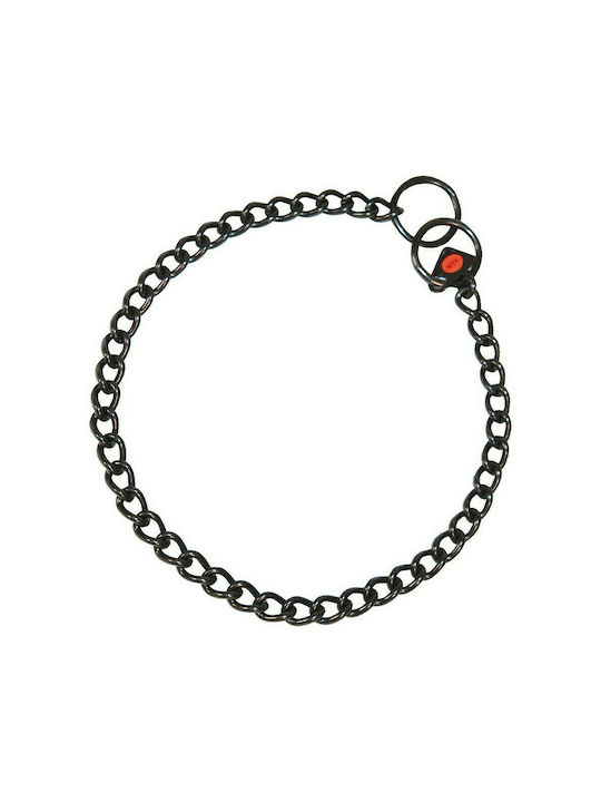 Sprenger Ανοξείδωτος Ατσάλινος Dog Choke Collar Chain In Black Colour 2.5mm x 45cm