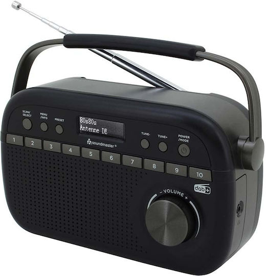 Soundmaster DAB280SW Φορητό Ραδιόφωνο DAB+ Μαύρο