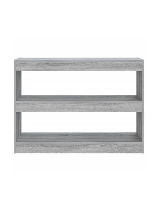 Bibliothek Grau / Sonoma 100x30x72cm