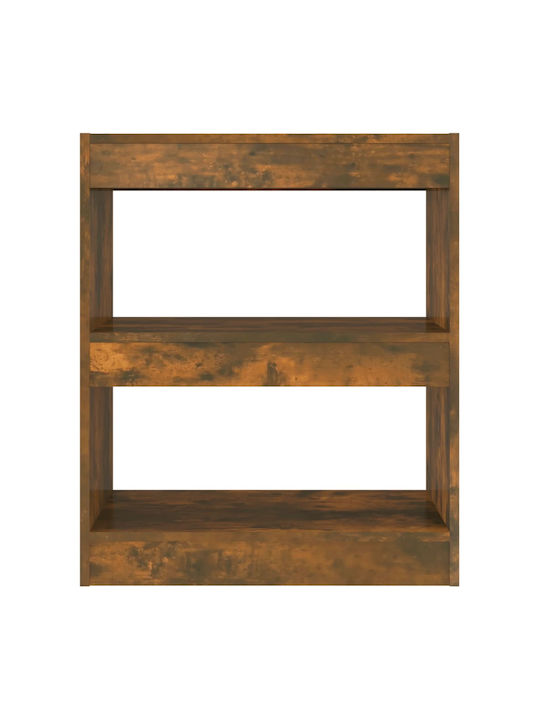 Bibliothek Rauchige Eiche 60x30x72cm