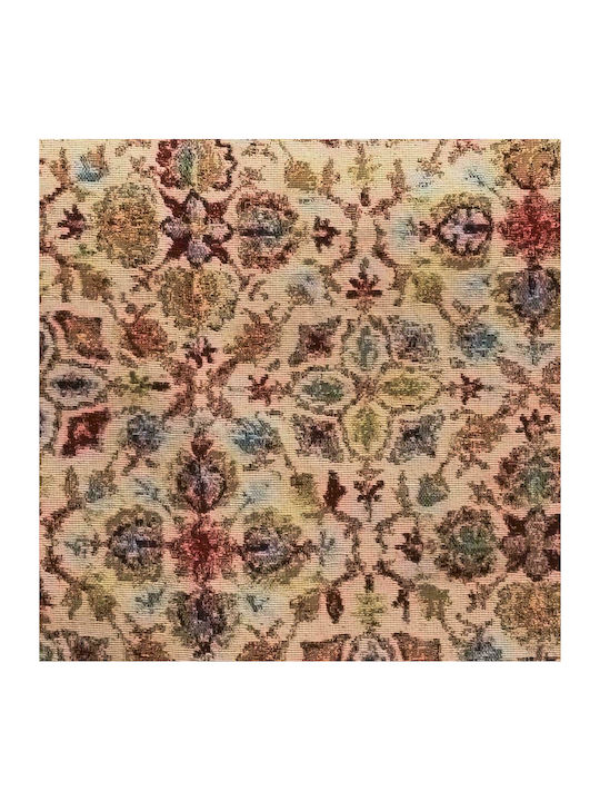 Cotone Jeremy Ριχτάρι Πολυθρόνας Στόφα 185x185εκ. Κεραμιδί