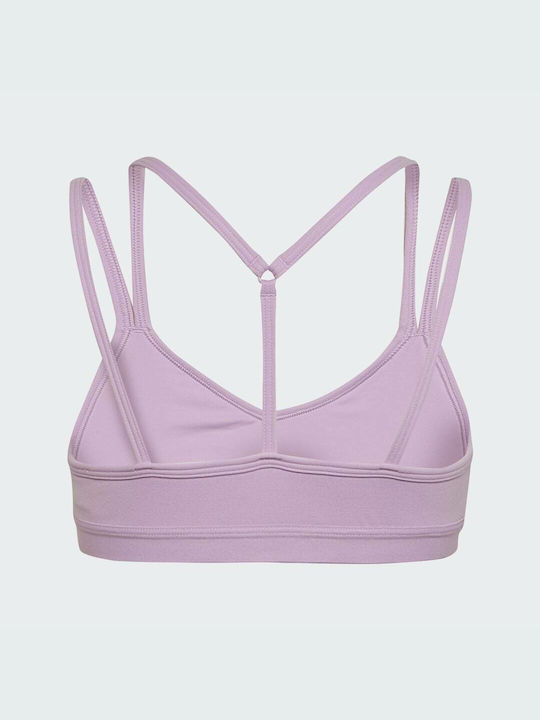 adidas Yoga Sport Kids Underwear Training Bra Lilac