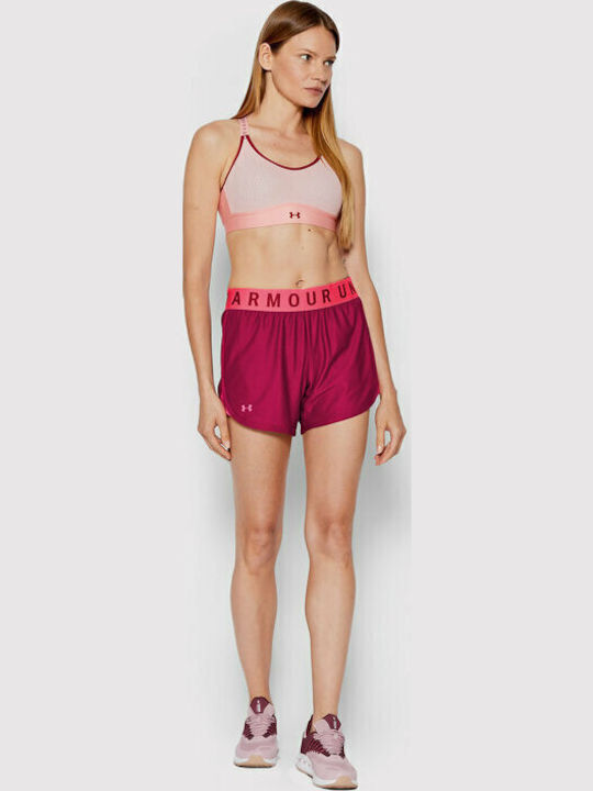 Play Up Women's Sporty Shorts Burgundy